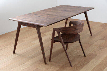 「イストク」HARPチェアウッドシート ウォールナット