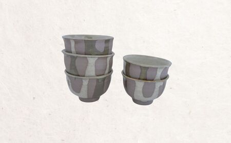 大谷焼 茶器セット　鳴門　陶器　食器　急須　湯呑み　湯冷まし　