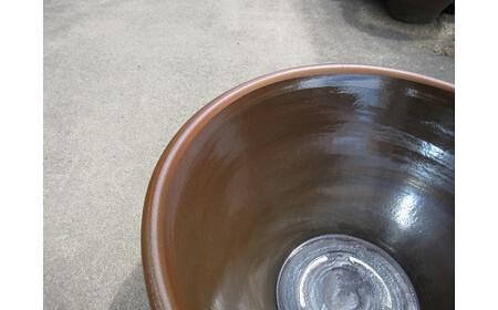 大谷焼 　深鉢２尺　１個 （森陶器）　メダカ鉢　睡蓮蜂　深鉢　ギフト　母の日　父の日　敬老の日　結婚祝い　クリスマス　大谷焼　