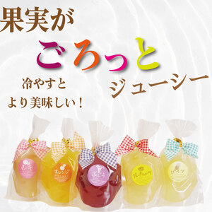 ゼリー 詰め合わせ 10個 ぶどう ピーチ オレンジ パイン