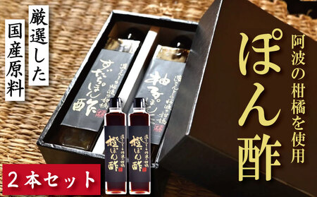 橙ポン酢 300ml×2本 セット ポン酢