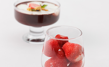 【KIMONO FRUITS】アサイーピューレ(冷凍)100g×10個 & 冷凍 徳島産いちご _果物・フルーツ いちご イチゴ 苺 果物・フルーツ くだもの_【配送不可地域:離島】【1484595】