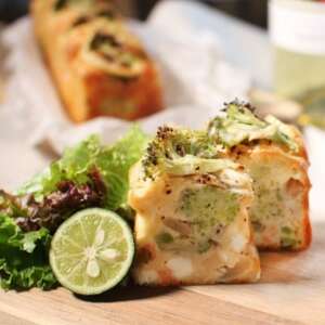 【2本入り】阿南市特産タケノコと季節の野菜のケークサレ＆椎茸のケークサレ　とくしま特選ブランド認定品_惣菜・加工品   _【配送不可地域：離島】【1514748】