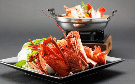 伊勢海老鍋セット(2人前)_惣菜・加工品  鍋 なべ ナベ_【配送不可地域：離島】【1553452】
