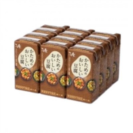 〈常温で長期保存可能〉かためのおいしい豆腐300g×12個　ローリングストックにお勧め_惣菜・加工品 豆腐  とうふ トウフ_【1564992】