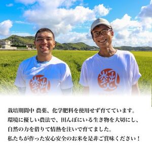 【令和7年産新米】コシヒカリ白米10kg《栽培期間中農薬・化学肥料不使用》徳島県阿南市産【1655400】