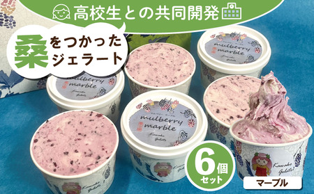 川高 ジェラート マルベリー マーブル 6個 ジェラート