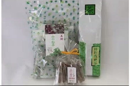 お茶と梅のしセット 特別栽培茶 紅茶