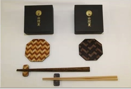 【紫檀】箸置き＆コースター