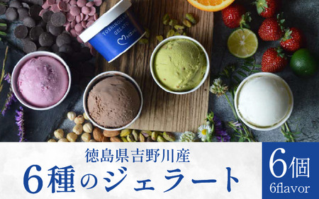アイス ジェラート 食べ比べ 6個 6種類 ジェラート