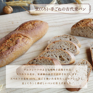 【 冷凍パン 】 ハード系 定番 3個 薪窯パン