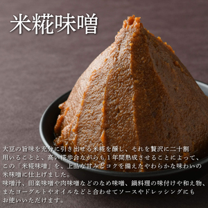 ねさし味噌 米糀味噌 生味噌 2個 セット  味噌 味噌 味噌 味噌