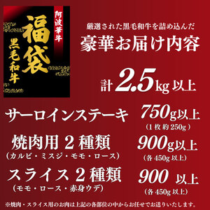 牛肉 福袋 10万円コース 計2.5kg 黒毛和牛  牛肉 福袋 牛肉 福袋 牛肉 牛肉 牛肉 牛肉 牛肉