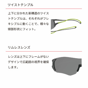 SWANS サングラス サングラス マラソン ランニング サングラス E-NOX EIGHT8 G2