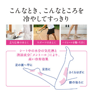 ライオン 休足時間 足すっきりシート 2枚入り 20個 セット