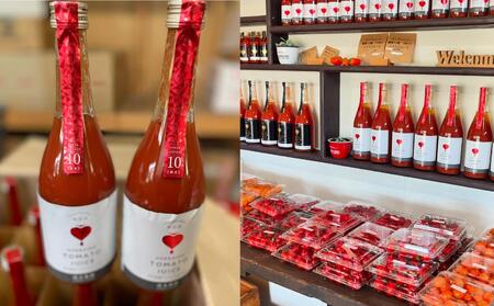 【特選・糖度10度以上】フルーツトマトジュース 710ml×2本 SBTO014