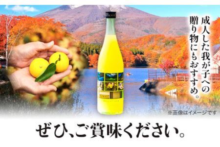 ゆこう の 酒 リキュール 8度 720ml 1本 幻の果実 柚香 株式会社高鉾建設 酒販事業部 《30日以内に出荷予定(土日祝除く)》 徳島県 上勝町 お酒 アルコール 果汁 炭酸割り ロック 国産 ギフト 贈答 送料無料