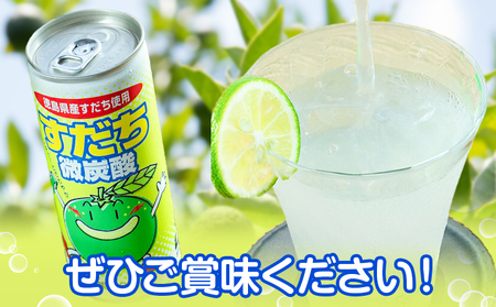 すだち微炭酸 60本 JA徳島市農産工場《30日以内に出荷予定(土日祝除く)》│ スダチ すだち 飲み物 飲料 ジュース 徳島 とくしま ご当地ジュース 箱でお届け 徳島県 佐那河内村