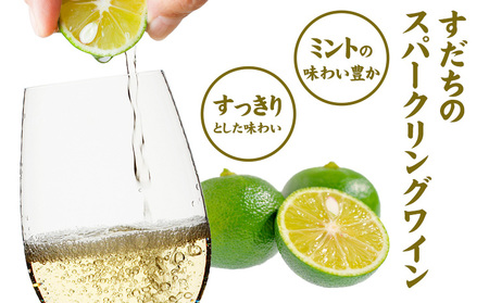すだちワインスプリッツァー 250ml×12本入り 1ケース 一般財団法人さなごうち 《30日以内に出荷予定(土日祝除く)》│ すだち スダチ ワイン ワインスプリッツァー お酒 酒 ご当地飲料 徳島県 佐那河内村