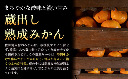 蔵出し熟成みかん 極 1箱《2月発送》｜ みかん 化粧箱入り 高級