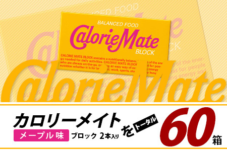 【3回定期便】≪メープル味≫ カロリーメイトブロック 2本入り 計20箱 ×3回 合計60箱【定期便 徳島 那賀 大塚製薬 カロリーメイト メープル ビタミン ミネラル たんぱく質 脂質 糖質 5大栄養素 バランス栄養食 栄養補給 仕事 勉強 スポーツ 防災 災害 地震 非常食 常備食 備蓄 受験 受験応援 新生活】MS-5-3-maple