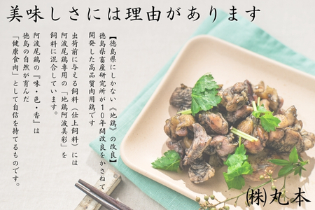 阿波尾鶏炭火焼（100ｇ×3袋）