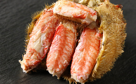 【特大】北海道産 冷凍ボイル毛ガニ (900g-1kg前後) 3尾 AS121