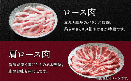 北海道産 白老豚 しゃぶしゃぶセット（ロース・肩ロース各350g） 豚肉 冷凍 国産 スライス BV022