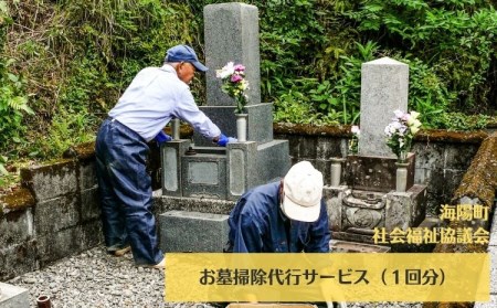 お墓掃除代行サービス １回分 徳島県海陽町 ふるさと納税サイト ふるなび