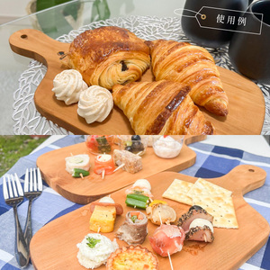 カッティングボード 小サイズ ヒノキ 手づくり 自然塗装 アウトドア