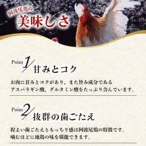 【阿波尾鶏のお肉定期便　３か月連続】阿波尾鶏もも肉２ｋｇ　３回お届け