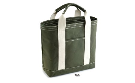 帆布のクラシックトート-A　バンナイズ 帆布 お散歩 買い物 お出かけ ショッピング ステッチ ファッション かばん トートバッグ カバン バッグ 