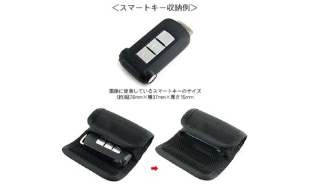 ベルトループ付きスマートキーケース　バンナイズ バリスティック ナイロン ブラック ウエスト 周り ファッション小物 ファッション 