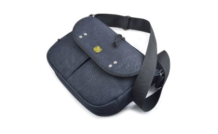 バンナイズ　メールバッグショルダー／340　バンナイズ 帆布 お散歩 買い物 お出かけ ショッピング 大容量 ショルダーバッグ ファッション カバン  ライトデニム