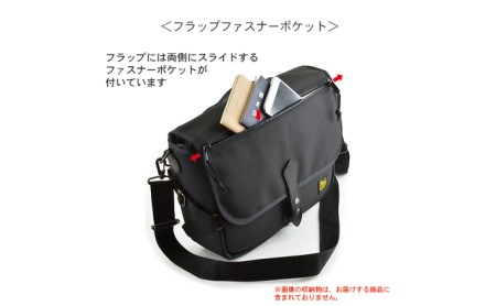 バンナイズ　ポストマンバッグ (260)　バンナイズ バリスティック ナイロン ブラック ショルダー 斜め掛け 耐久性 背中 カバン ファッション 