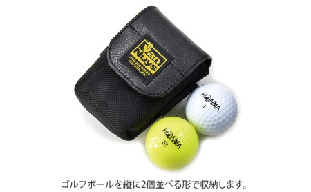 ゴルフボールケース／2個用　ゴルフ ボール 収納 キャリング ウエスト バンナイズ VanNuys バッグ ゴルフボール入れ ゴルフ用品 雑貨 日用品 