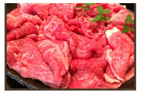 牛肉 牛上中肉 (阿波黒牛のみ使用) 700g [北島藤原精肉店 徳島県 北島町 29al0007] お肉 肉 牛 切り落とし スライス 肉じゃが すき焼き