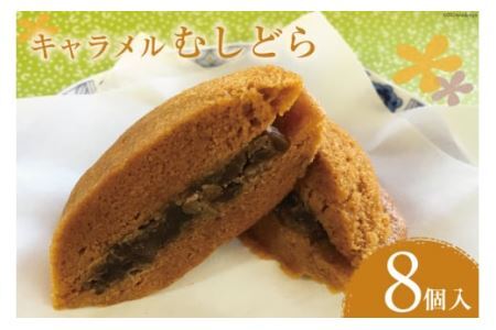 菓子 キャラメル むしどら 8入箱 [春藤製菓舗 徳島県 北島町 29ax0001]