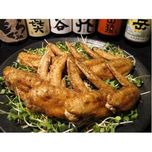 藍住役場通りの阿波尾鶏手羽先15本【配送不可地域:離島】【1049535】