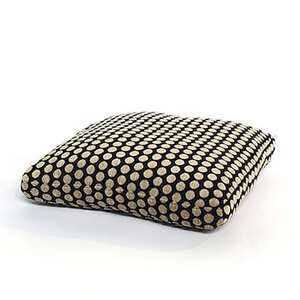 スモールフェザーがたっぷり ボリューム満点のクッション Sサイズ(ドット柄)_雑貨・日用品 家具・インテリア _【1075629】