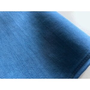 藍染めハンカチ(ヘリンボーン)_装飾品・工芸品  服飾小物 _【1143950】