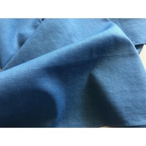 藍染めハンカチ(ヘリンボーン)_装飾品・工芸品  服飾小物 _【1143950】