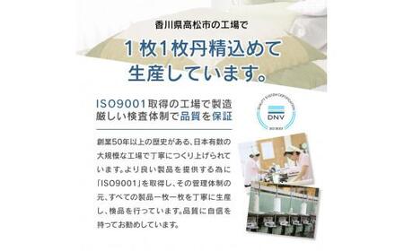 ふるさと納税 高松市 こたつ布団 スエード調パッチワーク柄 グリーン