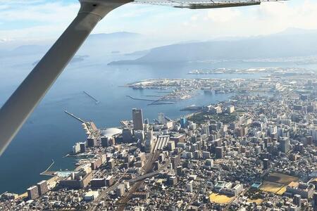 高松空港発着セスナ30分遊覧フライト
