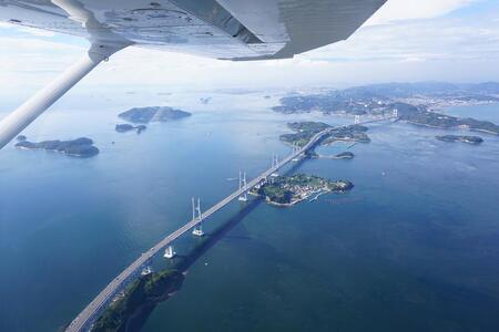 高松空港発着ヘリコプター30分遊覧フライト