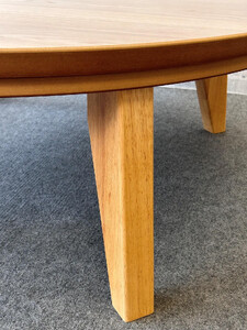 こたつ マイル 120丸サイズ　オーク色