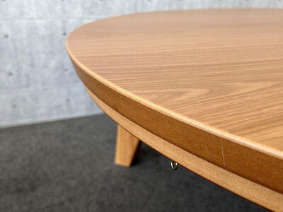 こたつ マイル 120丸サイズ　オーク色