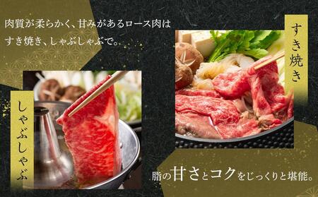 【母の日ギフト】オリーブ牛　すきしゃぶ二種食べ比べセットA　1000g