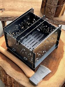 3WAY焚火BOXオリーブ柄