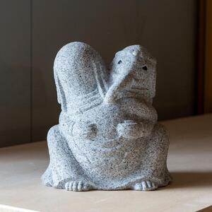 オーダーメイド庵治石彫刻作品(Sサイズ)